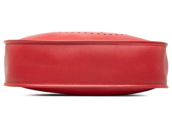 Hermès Red Courchevel Evelyne I 33 Rosso - vista 3