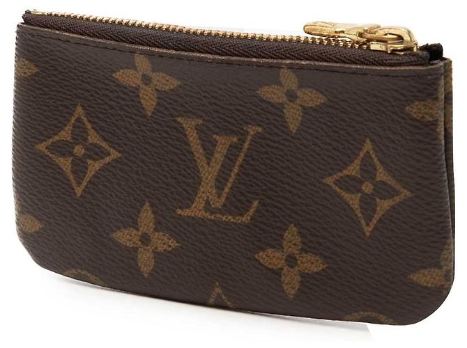 Pochette Clés Monogram marrón Louis Vuitton Castaño - vista 2