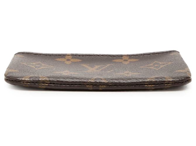 Pochette Clés Monogram marrón Louis Vuitton Castaño - vista 3