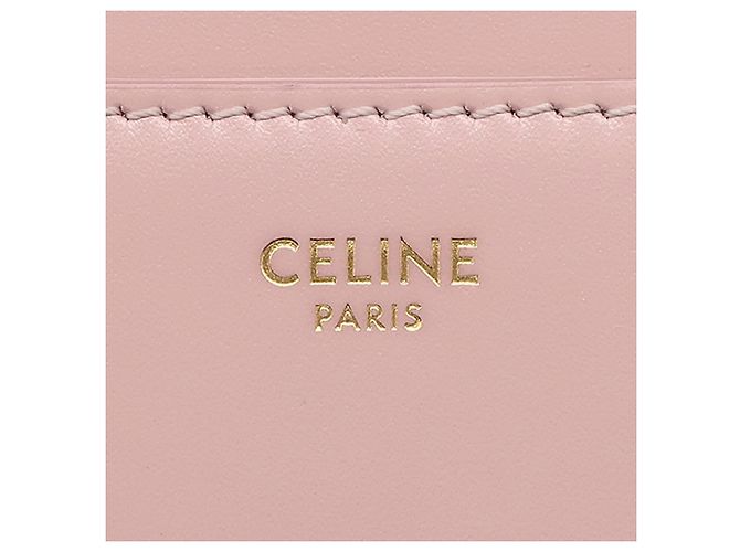 Céline Celine Besace 16 in pelle di vitello rosa, piccola, crossbody - vista 5