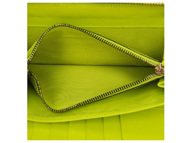 Cartera Rockstud de cuero amarillo Valentino - vista 4