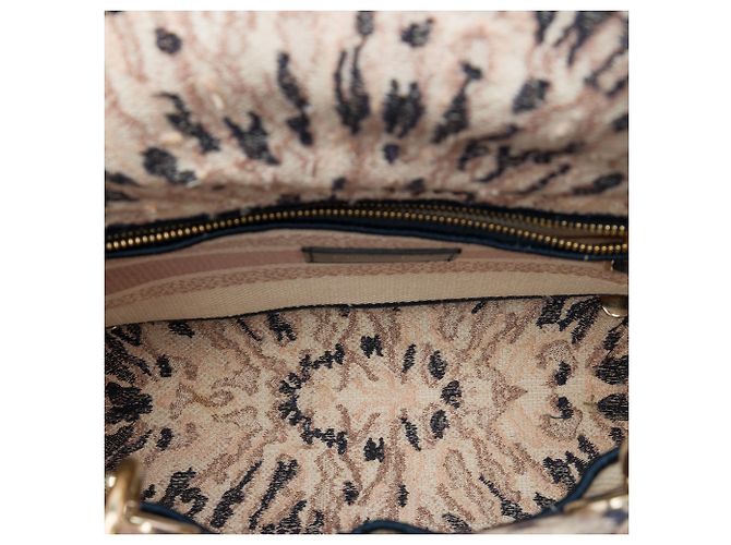 Lady D Lite in tela ricamata tie-dye rosa, misura Medium di Dior - vista 4