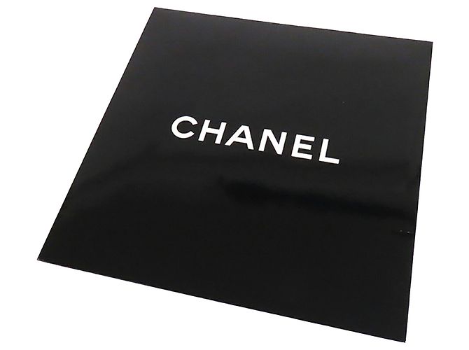 Sciarpa in seta Chanel Beige CC Camellia - vista 8