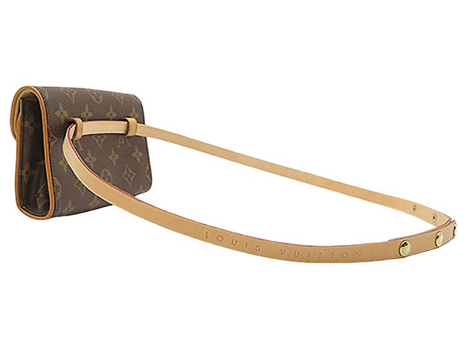 Pochette Florentine Louis Vuitton Marrone Monogram - vista 2