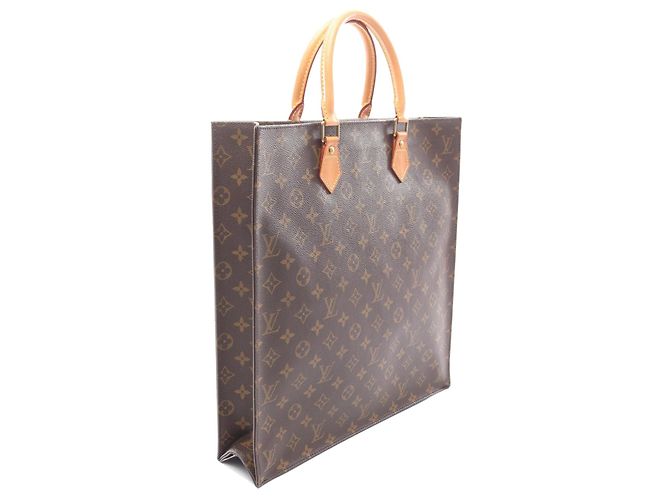 Louis Vuitton Sac Plat Monogram Marrone - vista 2
