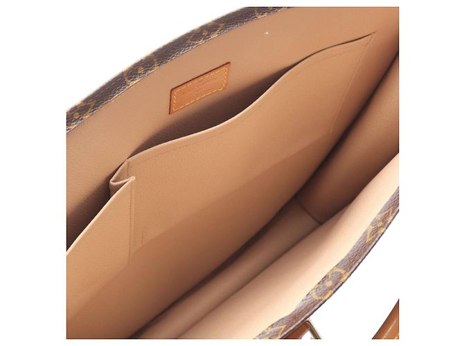 Louis Vuitton Sac Plat Monogram Marrone - vista 3