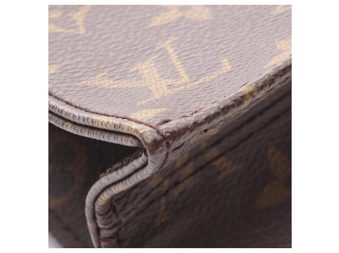 Louis Vuitton Sac Plat Monogram Marrone - vista 7