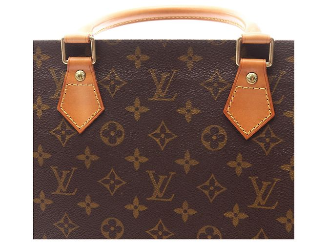 Louis Vuitton Sac Plat Monogram Marrone - vista 8