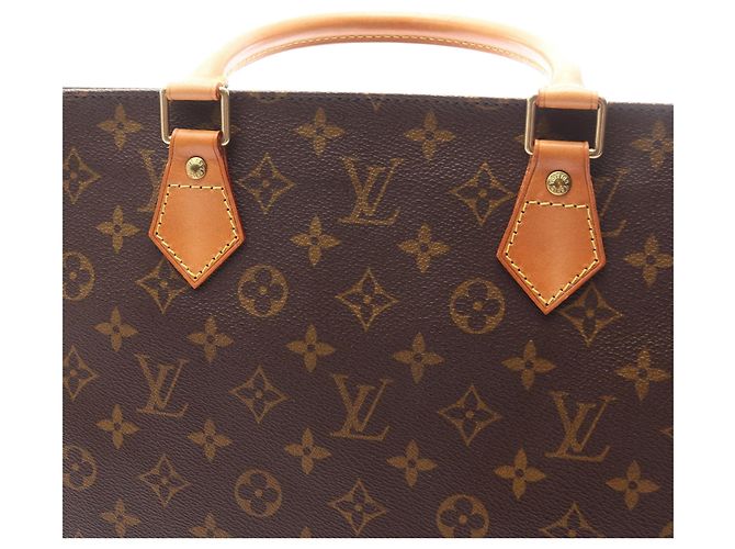 Louis Vuitton Sac Plat Monogram Marrone - vista 9