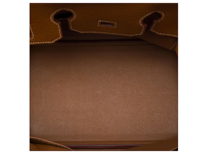 Hermès Marrone Togo Birkin Retourne 35 - vista 4