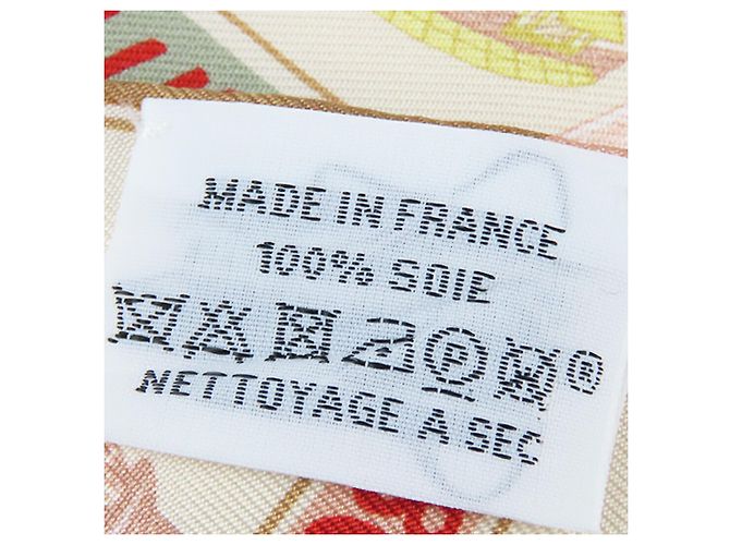 Hermès Seidentuch Twilly Beige Funny Ice Cream - Ansicht 7
