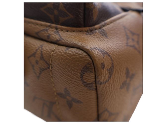 Louis Vuitton Marrón Monogram Reverse Mini Palm Springs Castaño - vista 11