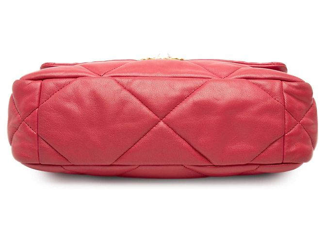Chanel Pink Medium Lambskin 19 Flap - view 3