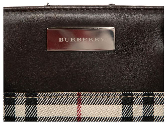 Burberry Beige House Check Canvas Tote - Ansicht 5