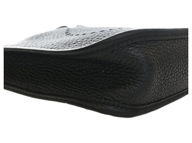 Hermès Black Clemence Evelyne 16 Amazone Nero - vista 10