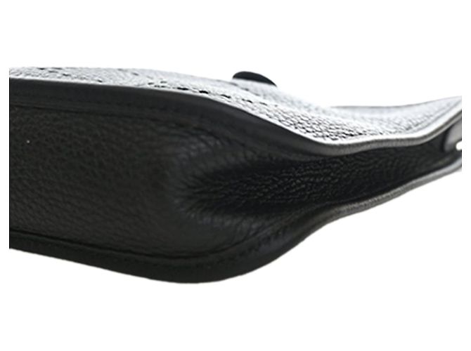 Hermès Black Clemence Evelyne 16 Amazone Nero - vista 11