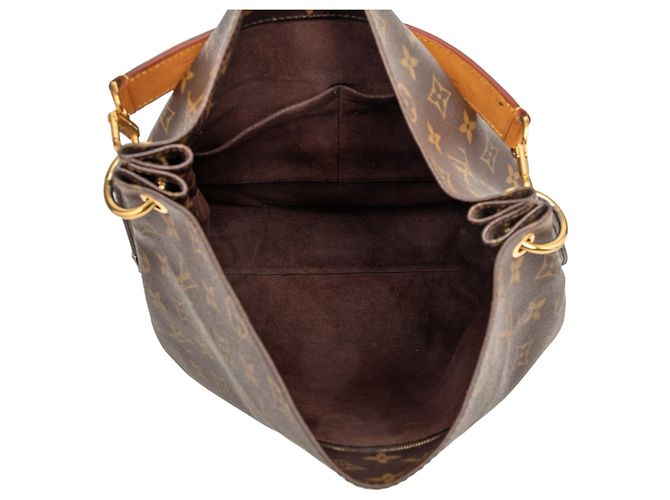 Louis Vuitton Bolso Hobo Monogram Metis Marrón Castaño - vista 4
