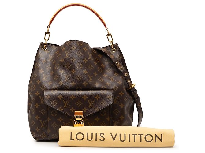 Louis Vuitton Bolso Hobo Monogram Metis Marrón Castaño - vista 9