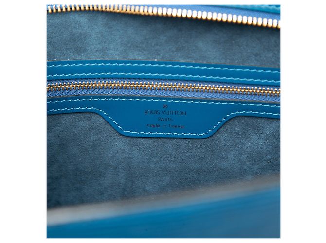 Louis Vuitton Blue Epi Saint Jacques GM Long Strap - vista 5