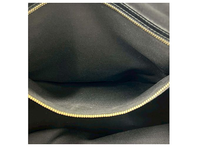 Gucci Jolicoeur Tote aus schwarzem GG Canvas - Ansicht 4