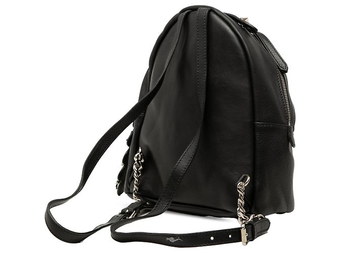 Fendi Black Mini Kalbsleder Rucksack By The Way Schwarz - Ansicht 2