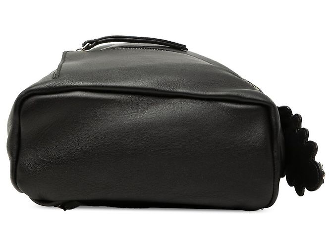 Fendi Black Mini Kalbsleder Rucksack By The Way Schwarz - Ansicht 3