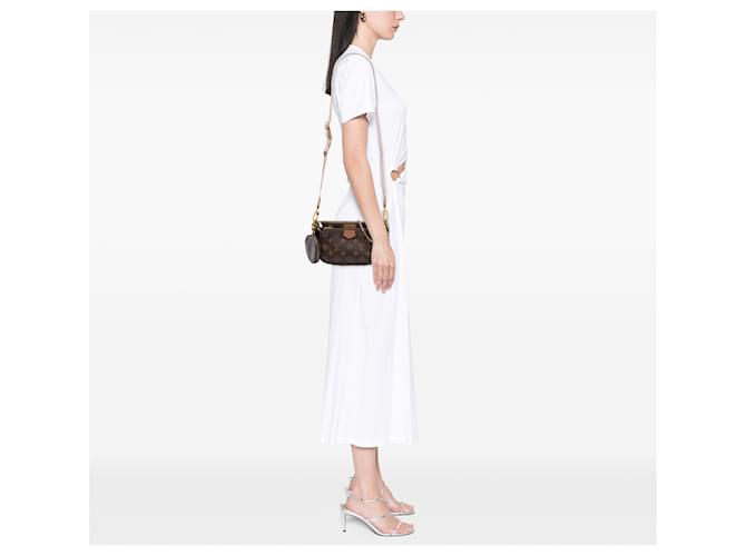 Louis Vuitton Marrone Monogram Multi Pochette Accessoires - vista 6