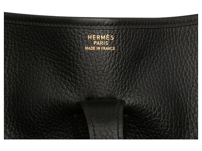 Hermès Black Clemence Evelyne I 33 Nero - vista 5