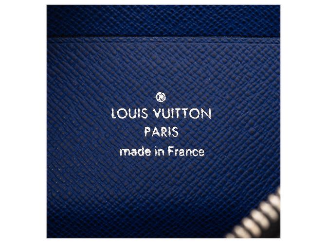 Louis Vuitton Pochette Discovery PM Blue Monogram Taigarama - vista 5