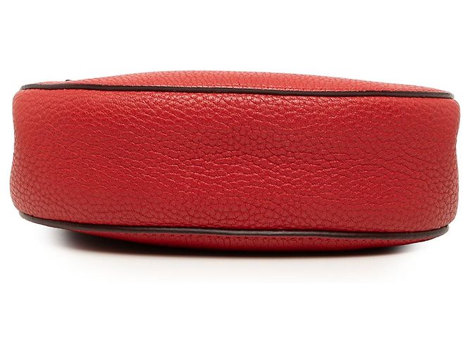 Chloé Drew Umhängetasche aus Leder rot mini - Ansicht 3