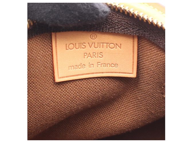 Louis Vuitton Brown Monogram Mini Speedy HL Marrone - vista 4