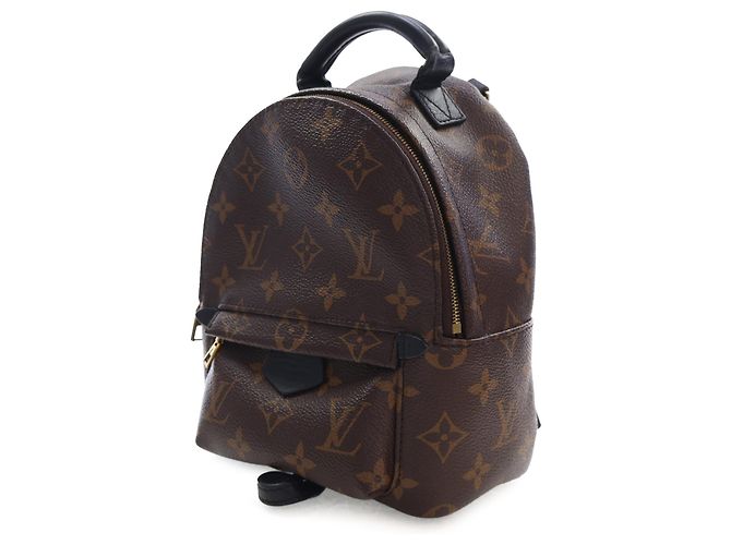 Louis Vuitton Marrón Monogram Mini Palm Springs Castaño - vista 6