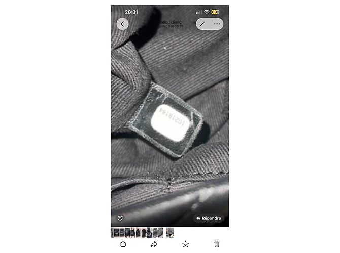 Chanel Quilted Black Leather Backpack - view 2