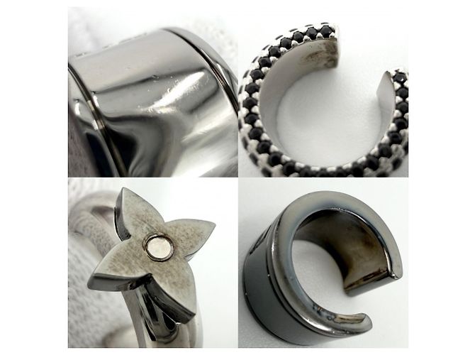 Louis Vuitton Silver Earcuff Silvery - view 5