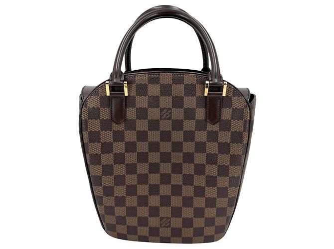 Borsa Louis Vuitton Salia Sauer Marrone Damier ebene - vista 2