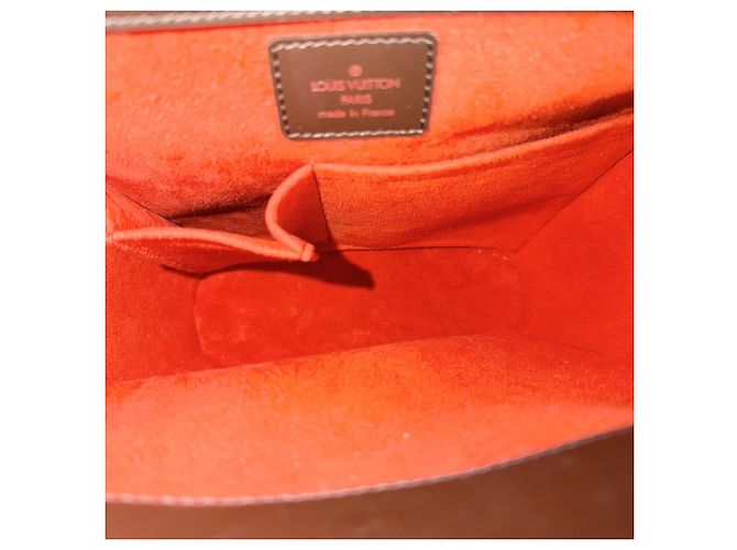 Borsa Louis Vuitton Salia Sauer Marrone Damier ebene - vista 4