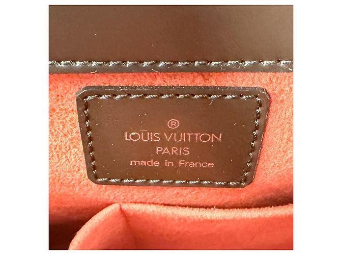 Borsa Louis Vuitton Salia Sauer Marrone Damier ebene - vista 5