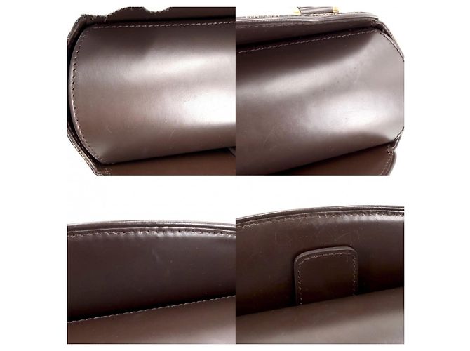 Borsa Louis Vuitton Salia Sauer Marrone Damier ebene - vista 6
