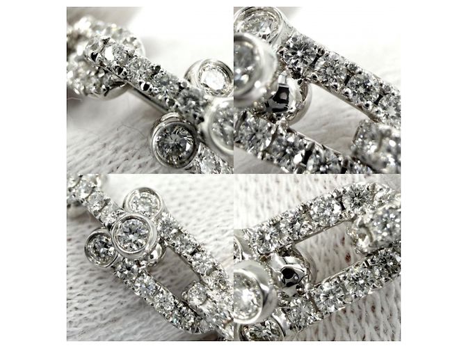 Anello a fascia in oro bianco 18K e diamanti Tiffany & Co. - vista 3