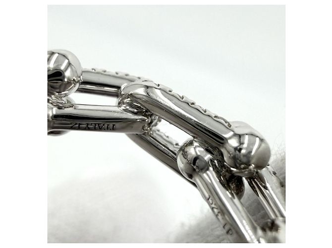 Anello a fascia in oro bianco 18K e diamanti Tiffany & Co. - vista 6