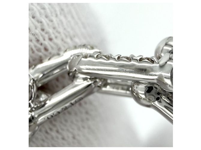 Anello a fascia in oro bianco 18K e diamanti Tiffany & Co. - vista 8