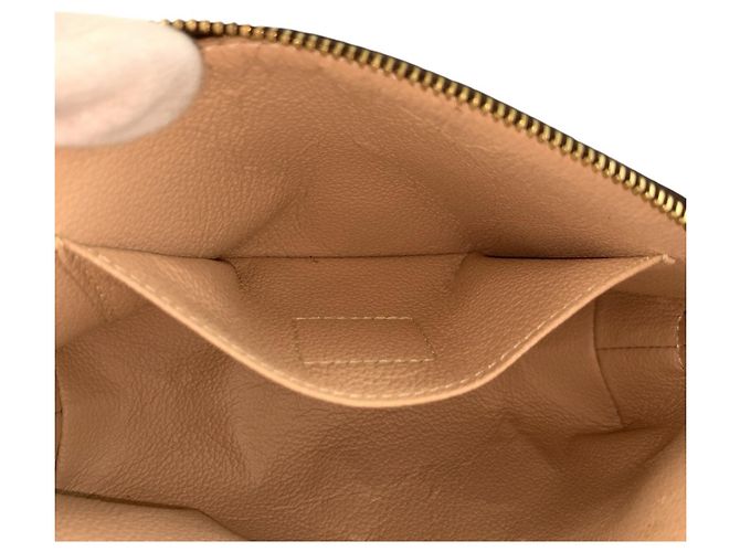 Louis Vuitton Monogram Pochette Cosmetic PM Marrone - vista 9