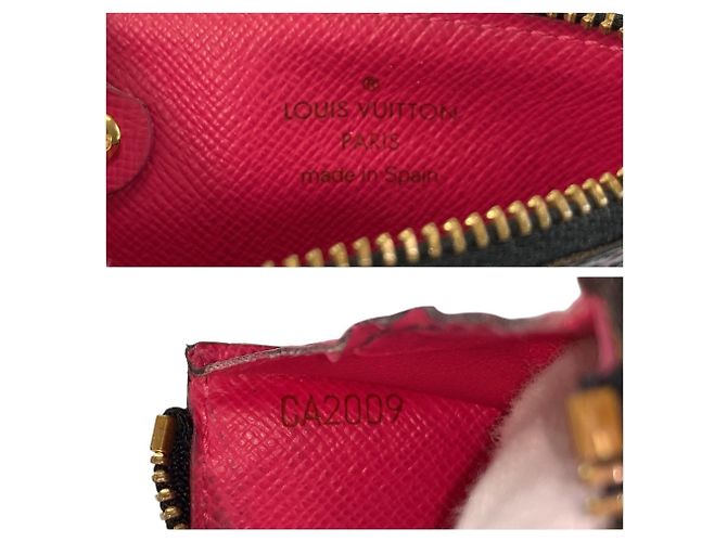 Louis Vuitton Monogram Multicolor Pochette Clé Noir Nero - vista 3