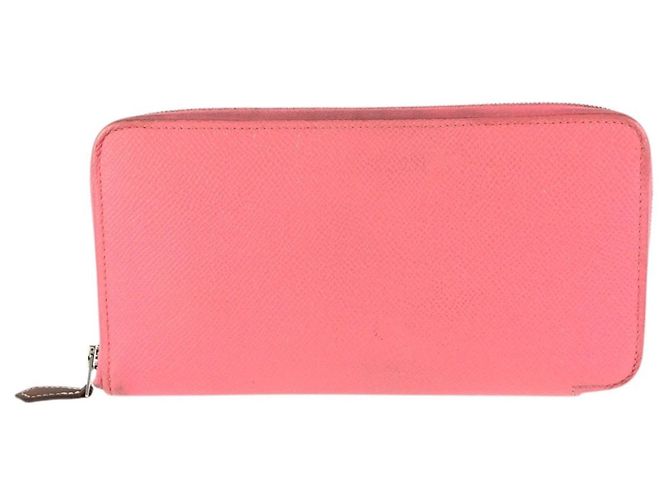 Hermès Cartera larga Azap Hermes en Rose Azalee Rosa - vista 2