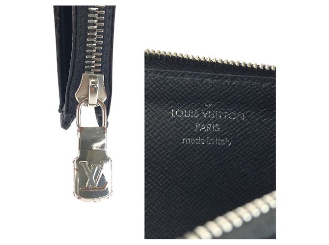 Louis Vuitton Monogram Eclipse x Taiga Card Case Black - view 5