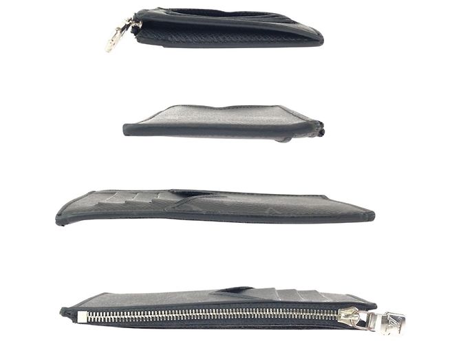 Louis Vuitton Monogram Eclipse x Taiga Card Case Black - view 8