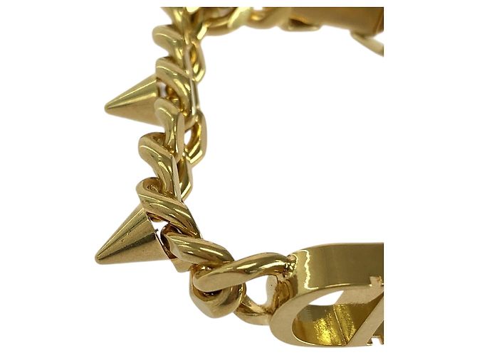 Christian Dior Gold Plated Charm Bracelet Golden - view 6
