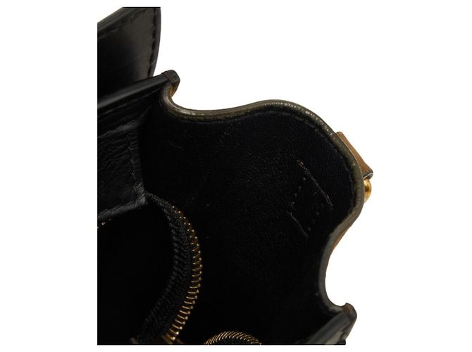 Céline Borsa Celine Luggage Nano Shopper Nero Multicolore - vista 8