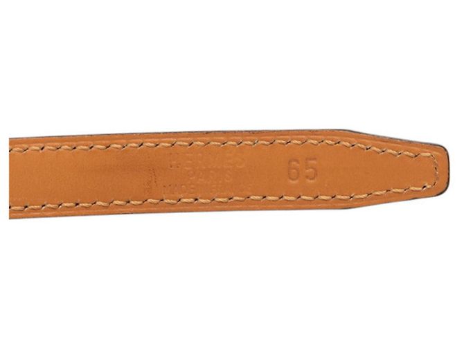 Hermès Hermes Kelly Ardion Gürtel, Größe 65 Braun Schwarz - Ansicht 7