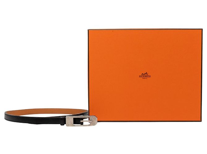Hermès Hermes Kelly Ardion Gürtel, Größe 65 Braun Schwarz - Ansicht 8